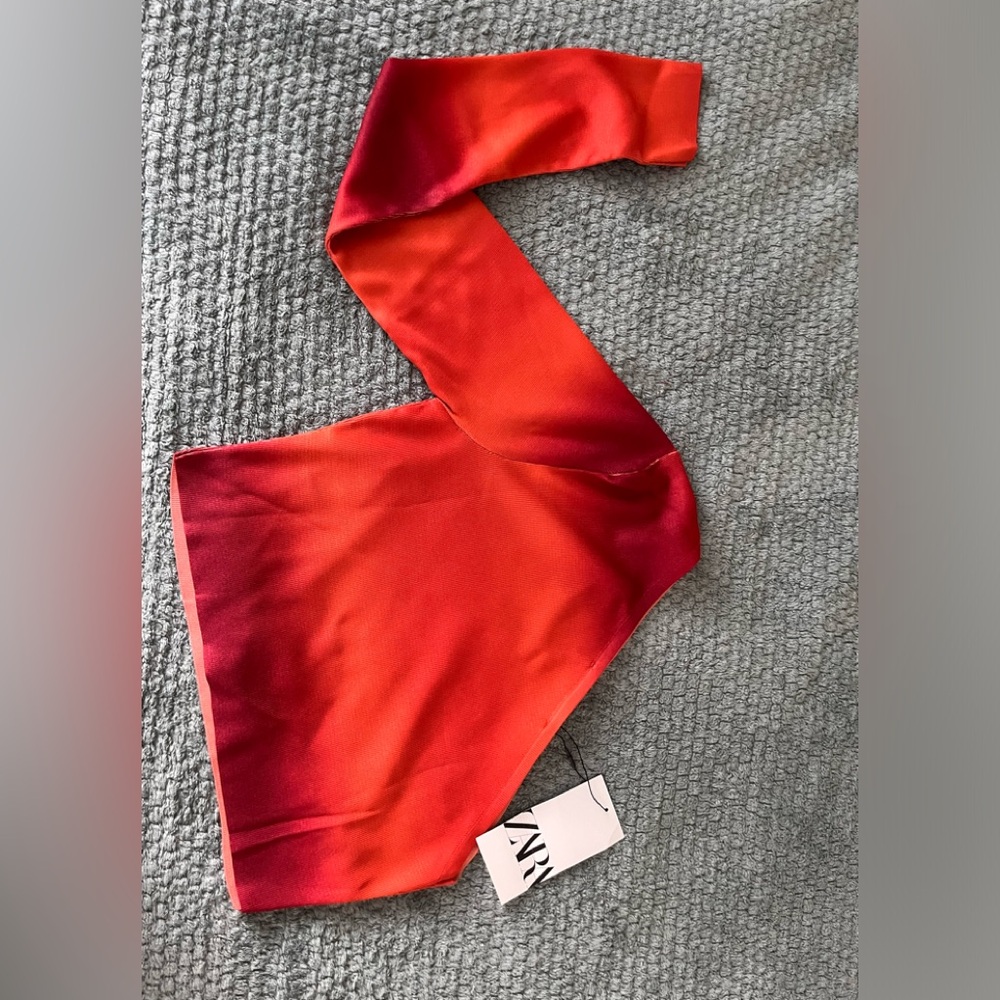 Zara Asymmetric Tie Dye Top - Picture 6 of 9
